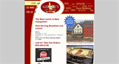 Desktop Screenshot of millerscafeandbakery.com